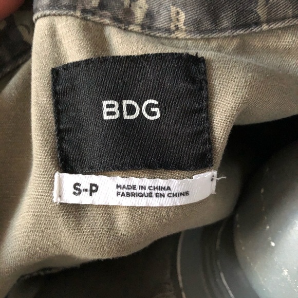 Urban Outfitters overshirt BDG camo shirt jacket cotton - Picture 7 of 7